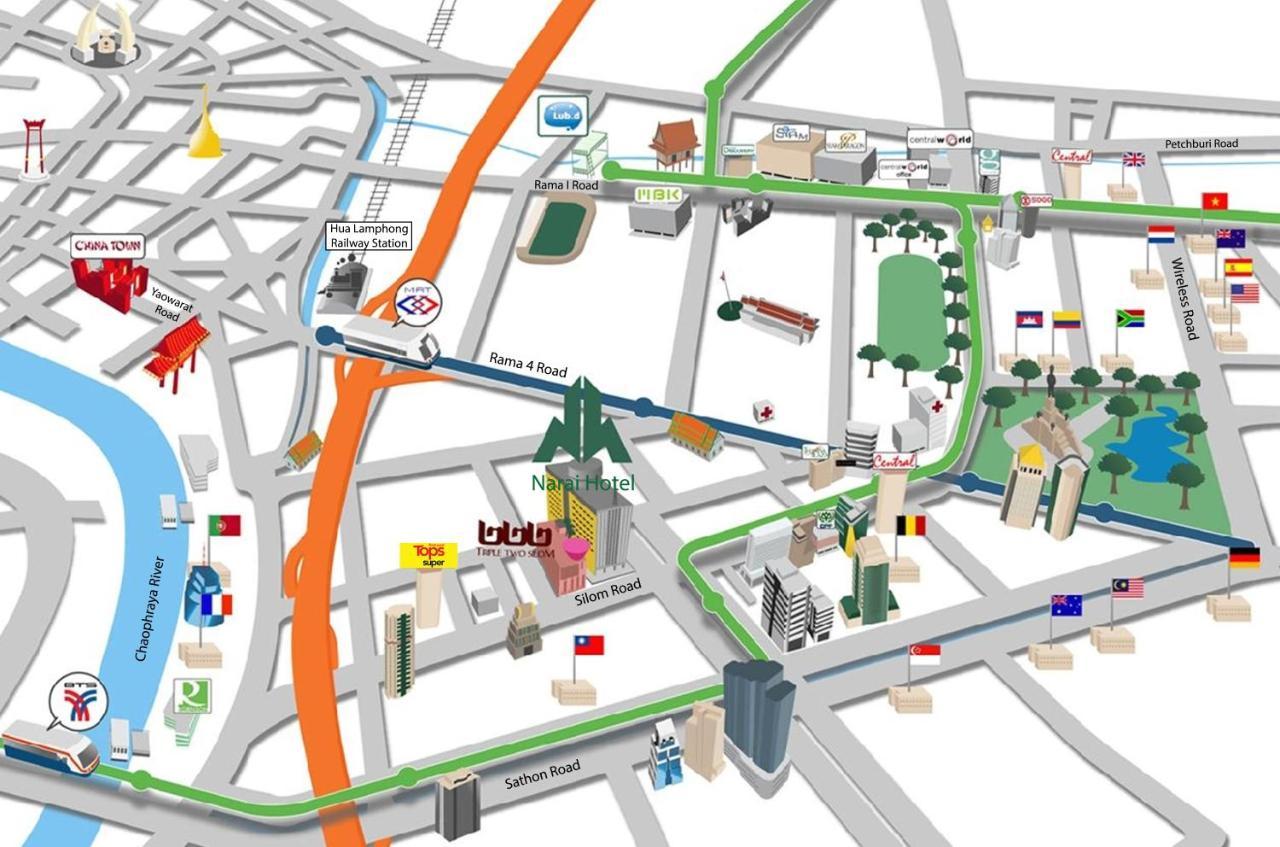 Triple Two Silom Ξενοδοχείο Μπανγκόκ Εξωτερικό φωτογραφία